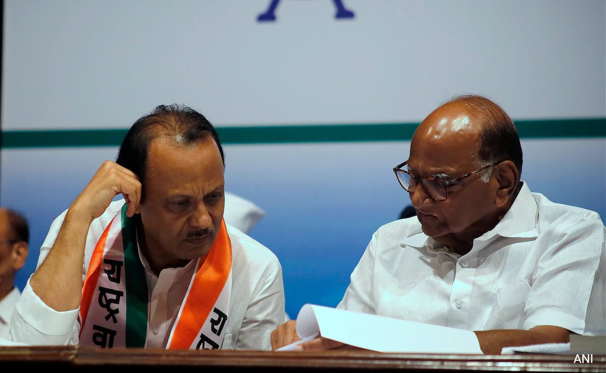 "we Are Together At Home": Sharad Pawar On Nephew Ajit Pawar