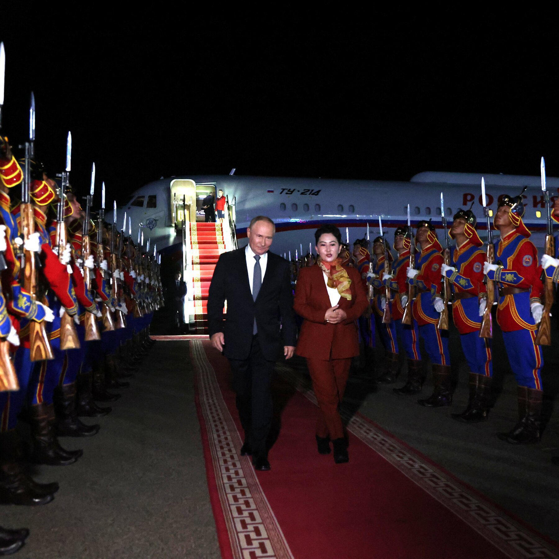 Putin Arrives In Mongolia In Defiance Of I.c.c. Arrest Warrant