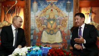 Putin Gets A Red Carpet Welcome In Mongolia Despite Arrest Warrant