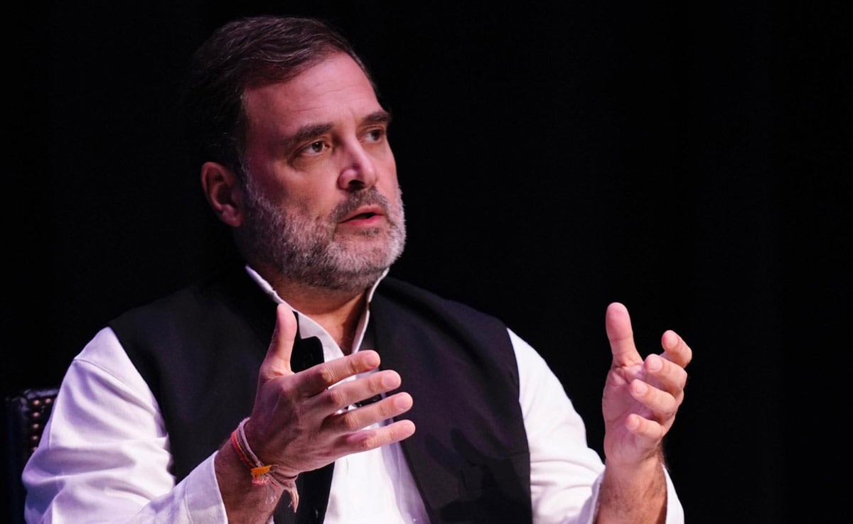 "i Don't Hate Mr Modi": Rahul Gandhi's Latest At Us University Chat