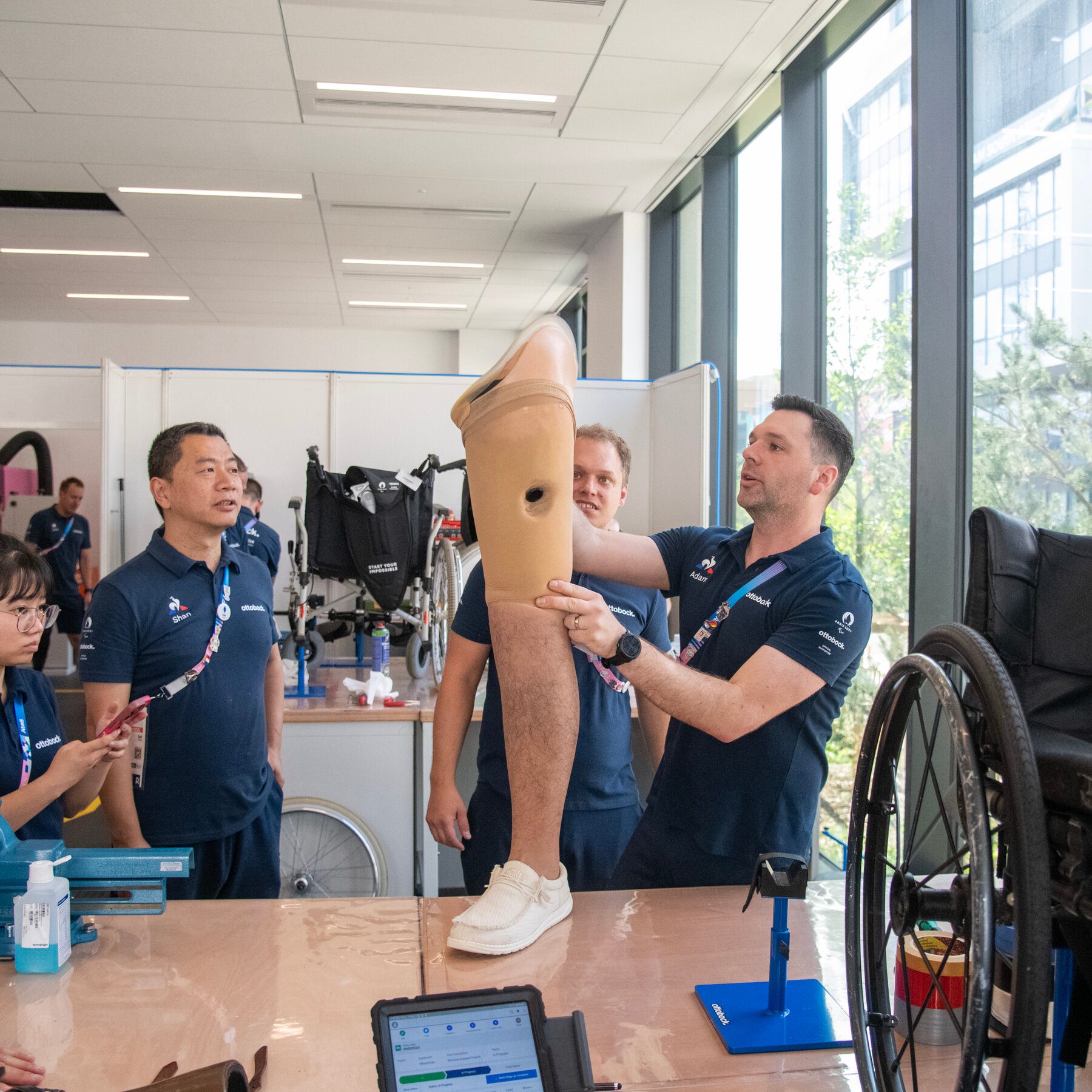 In The Paralympic Fix It Shop, Plenty Of Fractures But No Blood