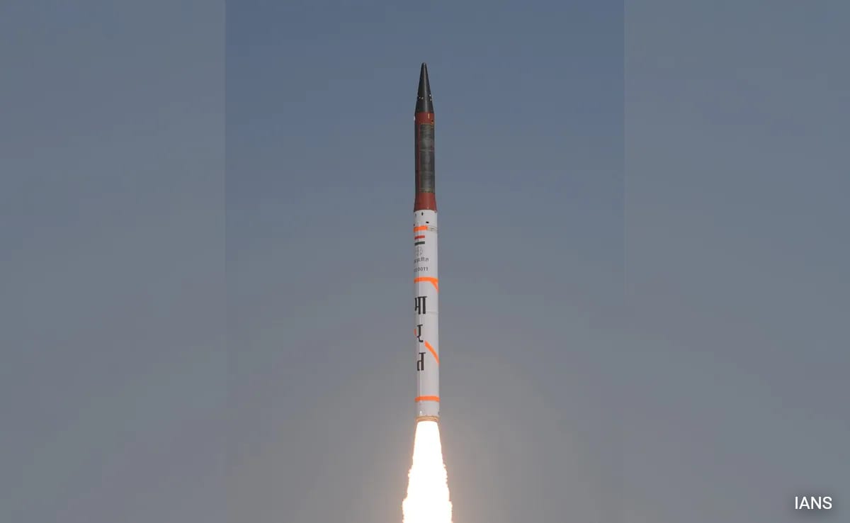 India Successfully Launches Agni 4 Ballistic Missile In Odisha Test Range