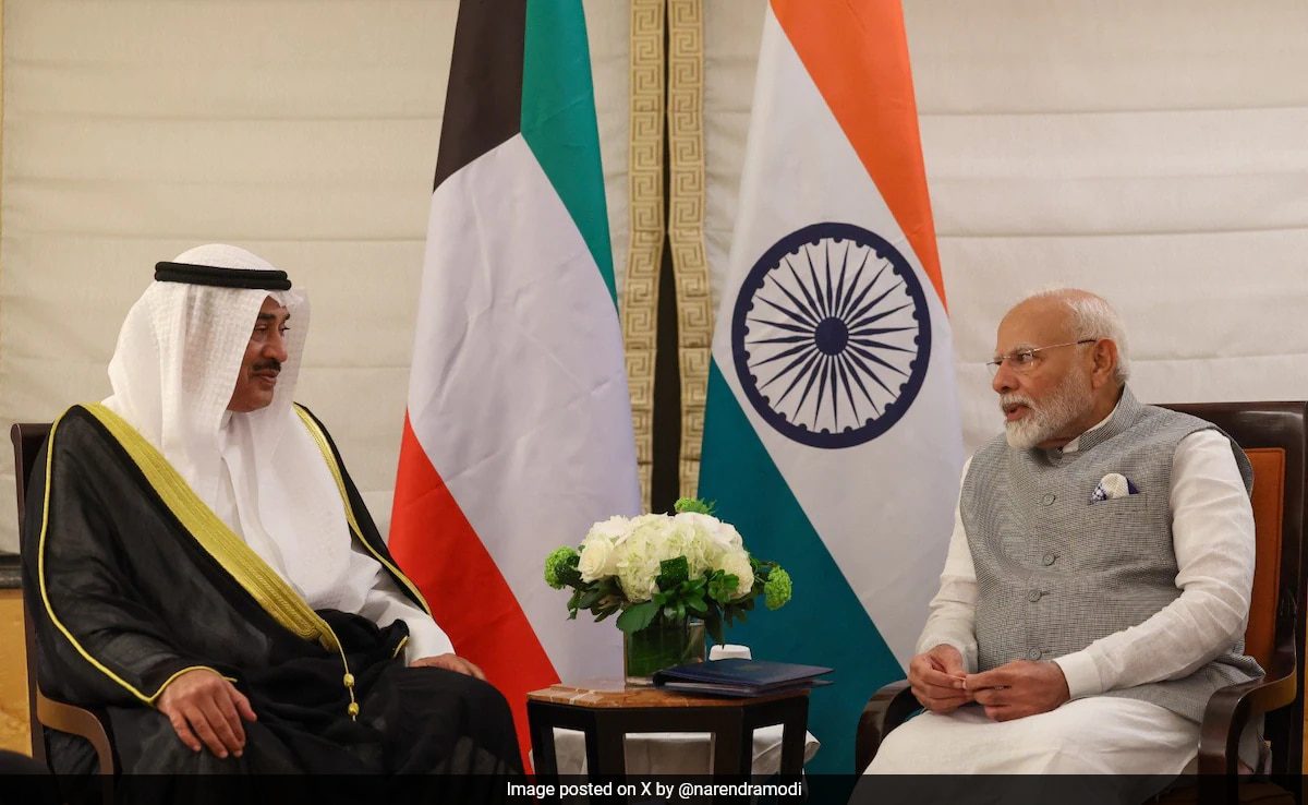 Pm Modi Holds Bilateral Meeting With Kuwait Crown Prince In New York