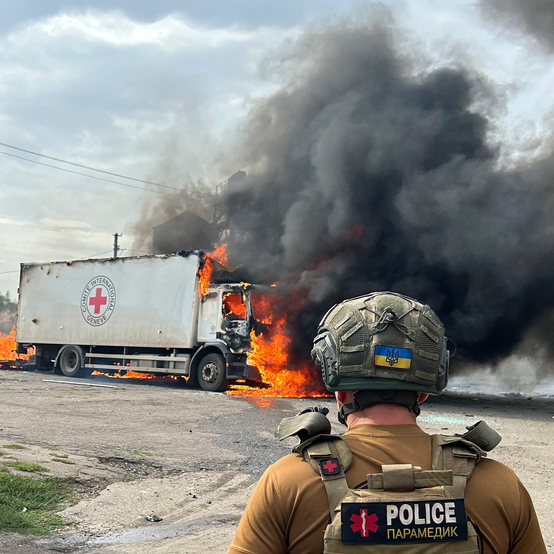 Red Cross Workers Killed In Ukraine In Shelling Attack