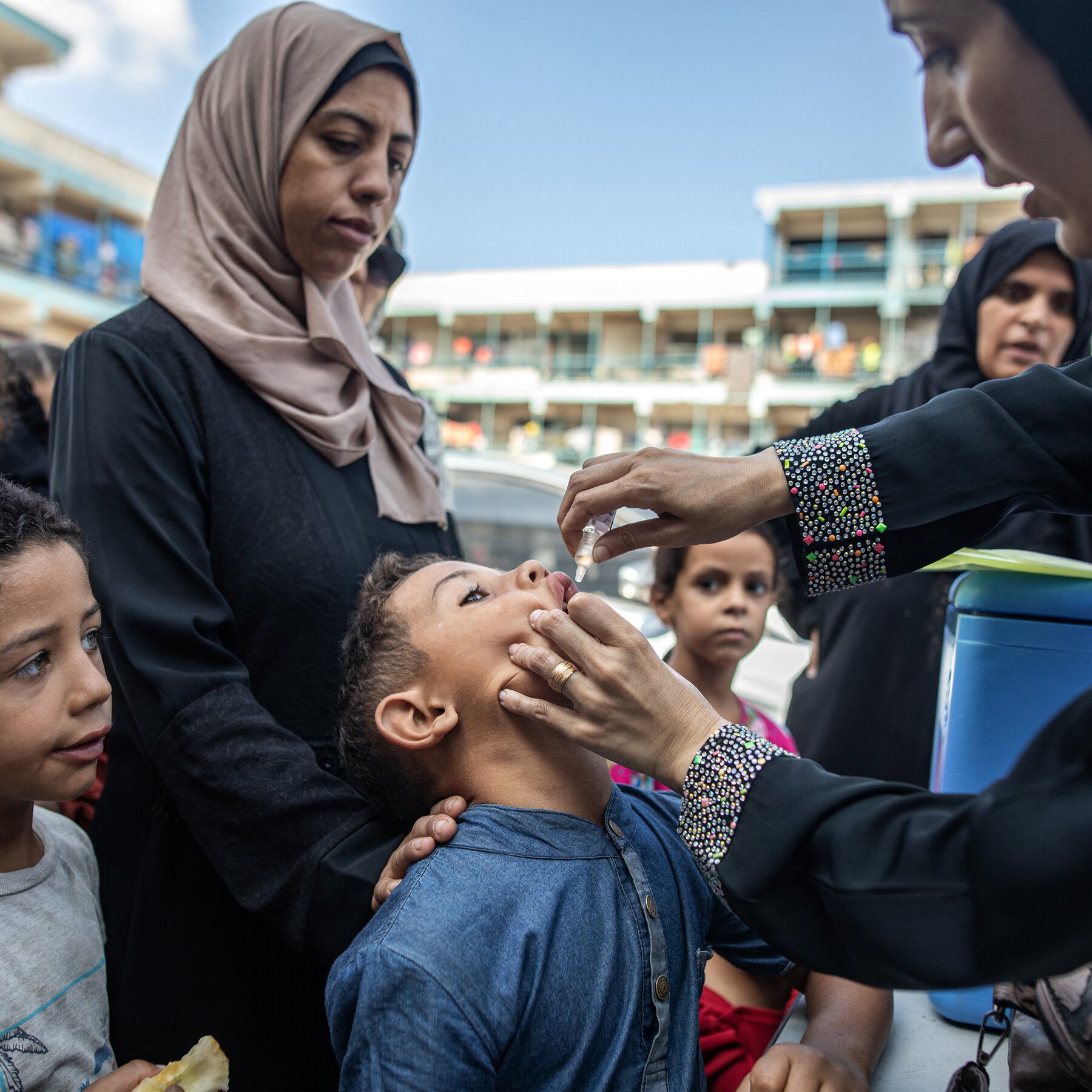 Some Gazans Say Polio Drive Is Futile While Israel Keeps Bombing