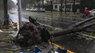Shanghai Is Hit By Typhoon Bebinca, Strongest Storm In 70 Years