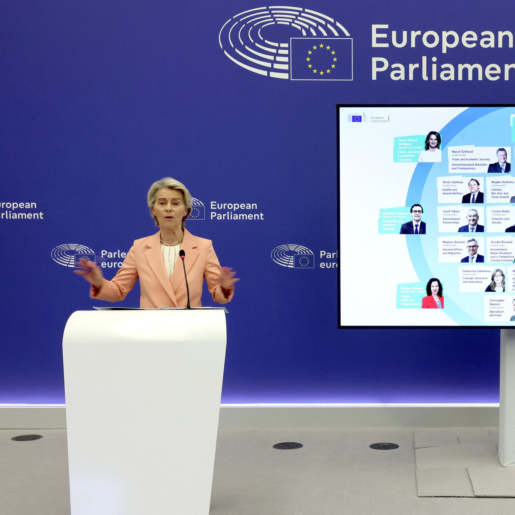 Von Der Leyen Doles Out Top E.u. Jobs