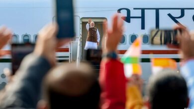 Pics: Indian Community's Big Welcome For Pm Modi In Us