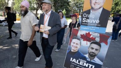 Advanced Voting In Montreal Byelection Underway As Candidates Go Door To Door