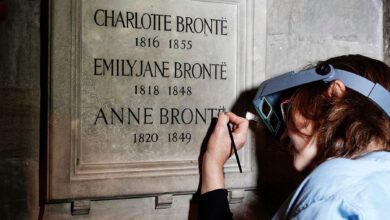 Brontë Sisters Plaque At Westminster Abbey Typo Fixed