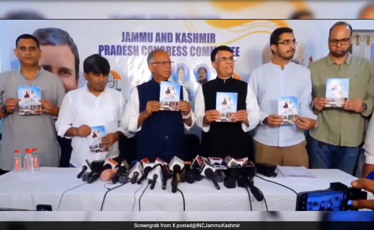 Unemployment Allowance, Jobs Among Congress' Top Poll Promises For J&k