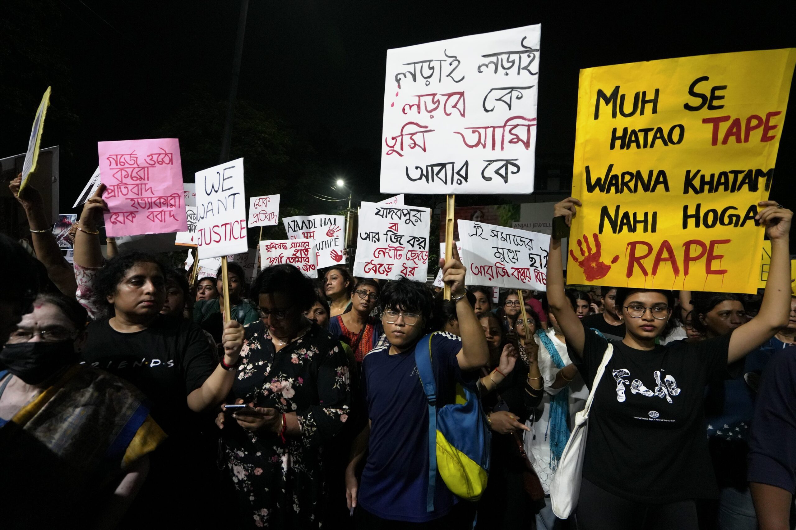Kolkata On Another Massive Protest, "reclaim The Night" To Follow