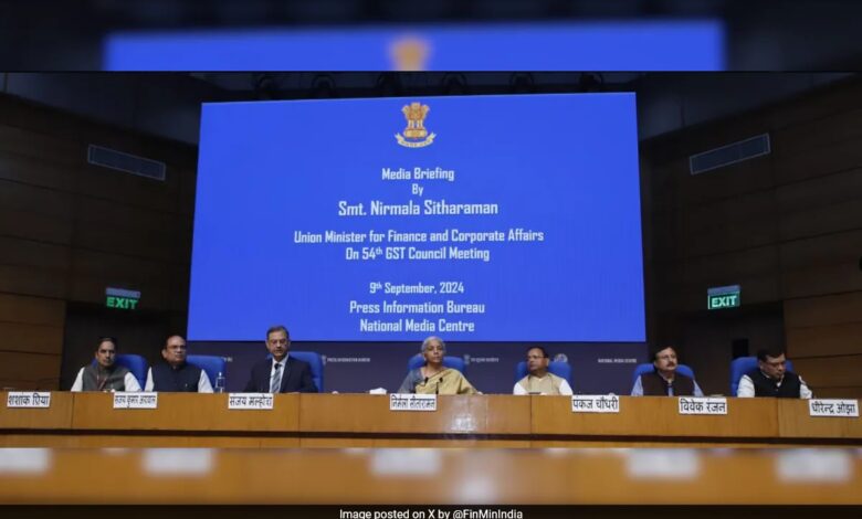 Group Of Ministers To Look Into Gst Rate Cut Demand On Health Insurance