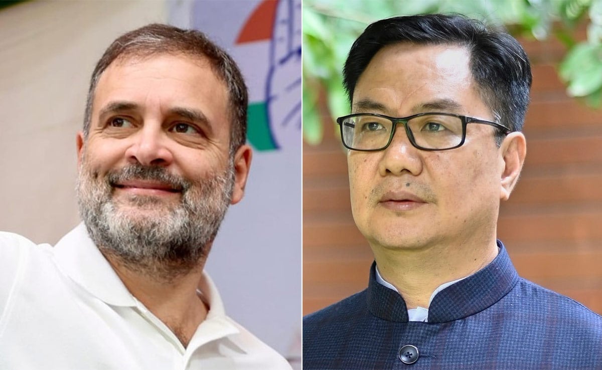 Rahul Gandhi Vs Kiren Rijiju Over Democracy, China