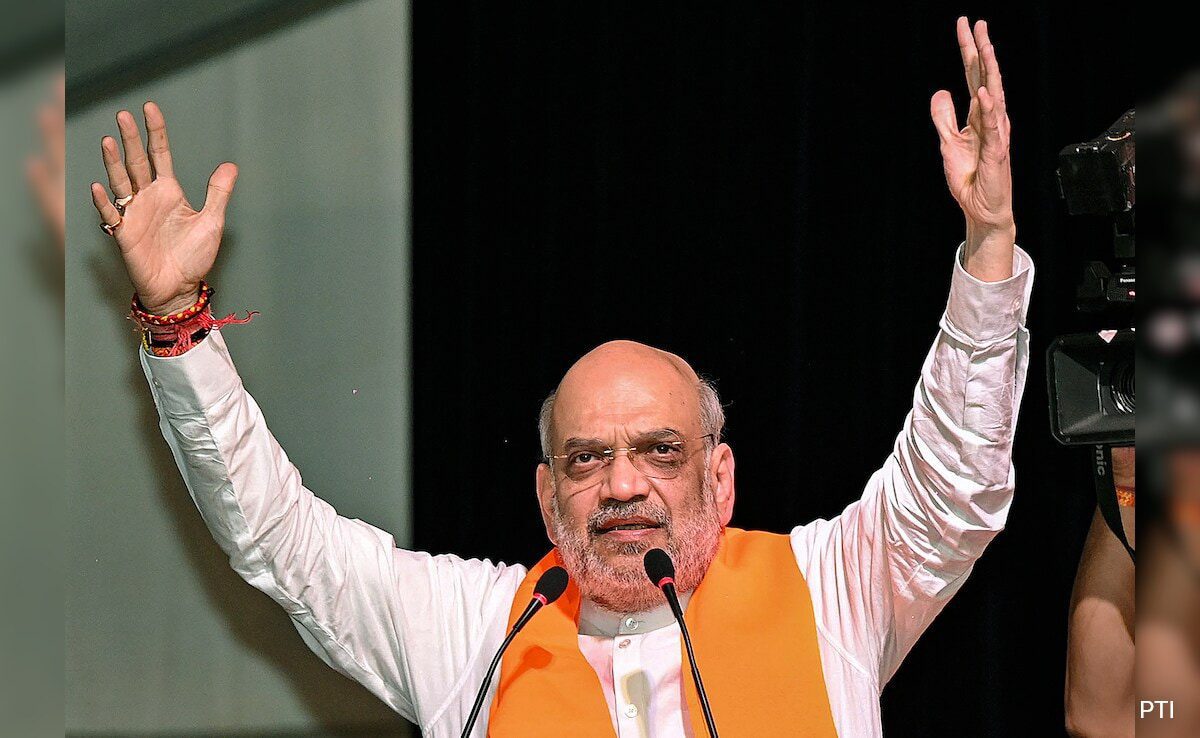 India "not In Favour Of Talks With Pakistan Unless...": Amit Shah