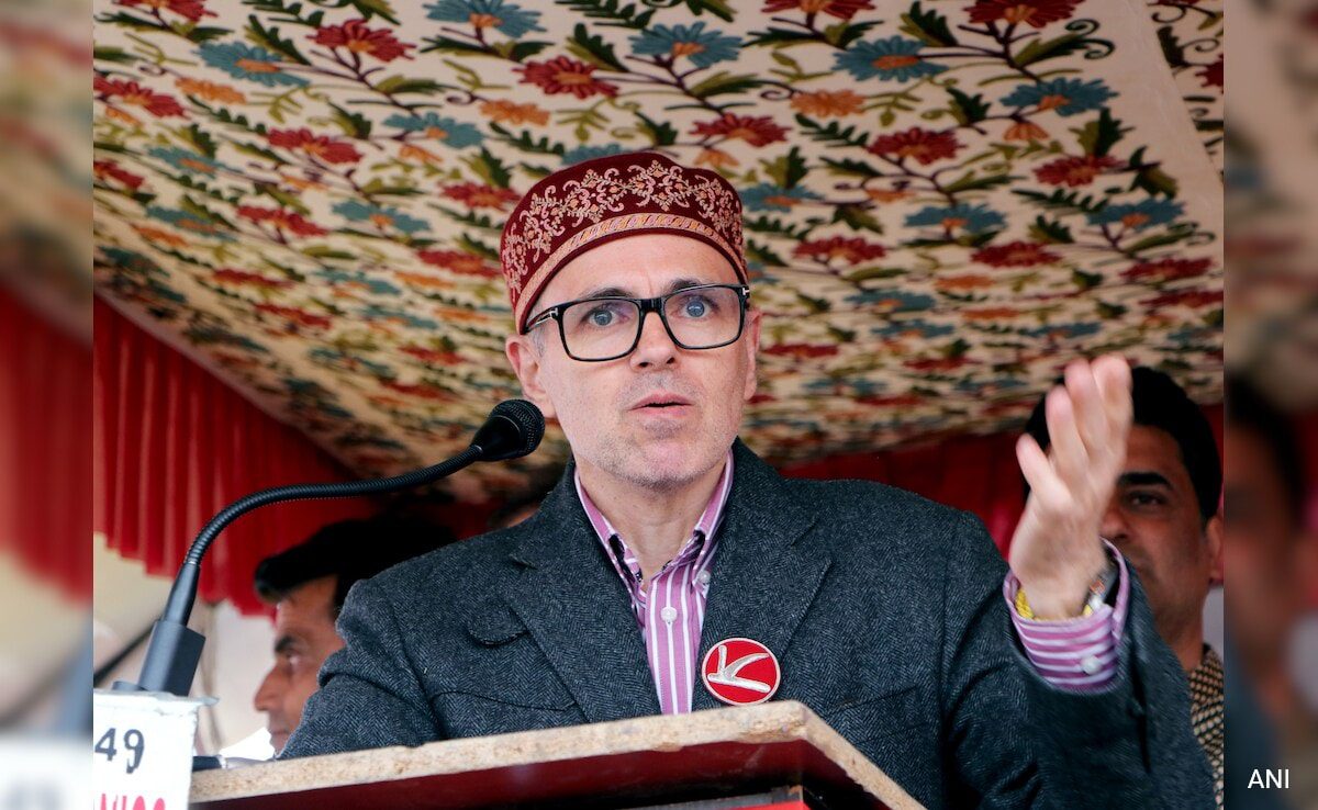 'tie Up Too Important, Surrendered Seats': Omar Abdullah On Congress Alliance