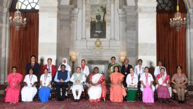 President Droupadi Murmu Awards 15 Nurses For Outstanding Service