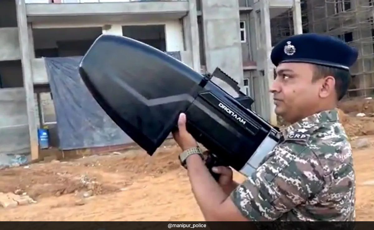 Video: Security Forces Show Anti Drone System After Attacks In Manipur