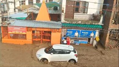 Video: Girl Rescued From Car Stuck In Flood Waters Amid Rain In Uttarakhand