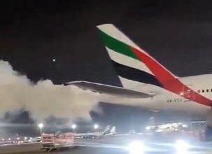 Video: Smoke Comes Out Of Dubai Bound Flight In Chennai Before Takeoff