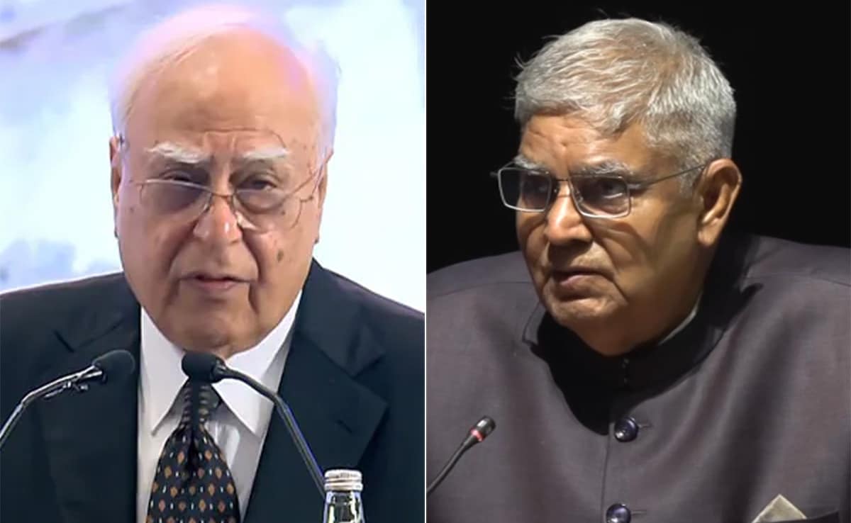 Round 2 Of Kapil Sibal vs Jagdeep Dhankhar Over "Symptomatic Malaise"