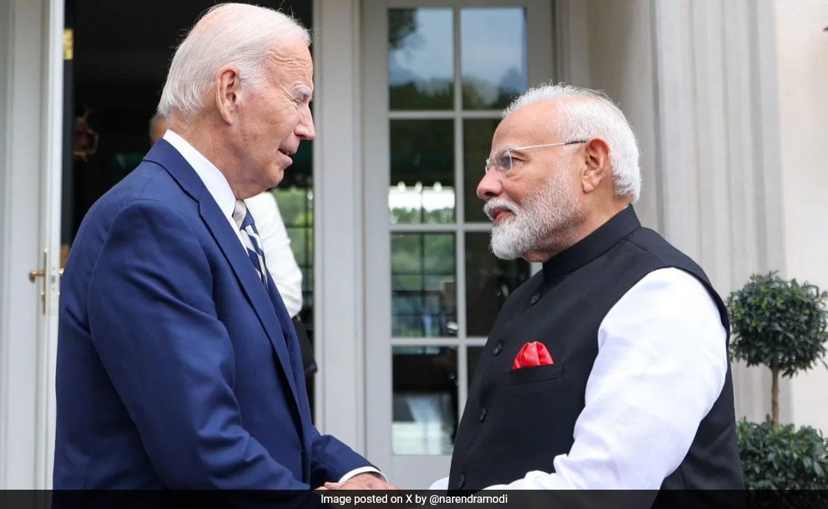 "talks Were Extreme Fruitful": Pm Modi Meets President Biden In Us