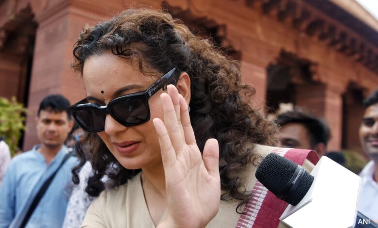 "consistent Rant, Illogical Statements": Bjp Leader On Kangana Ranaut
