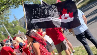 Alberta Public Sector Workers Rally To ‘send Message To The Government’