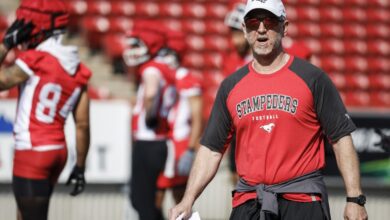 Calgary Stampeders look to earn win against Edmonton Elks on Labour Day
