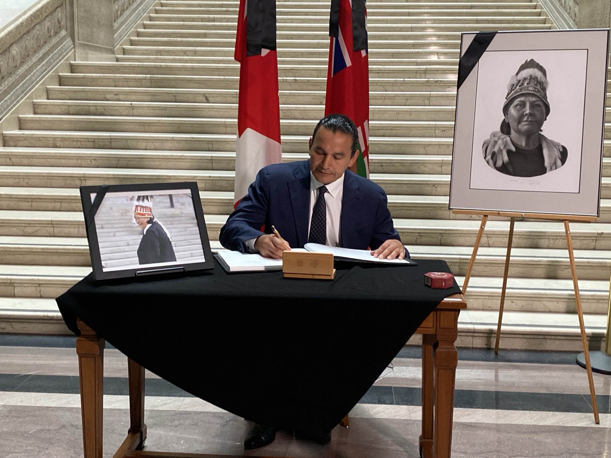 Manitobans Can Pay Respects To Late Grand Chief Merrick At Legislature Wednesday