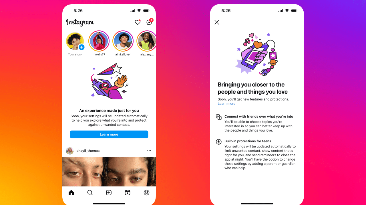 Instagram Releases Teen Accounts With Built In Privacy, Parental Controls