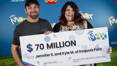 ‘wild’ Times: Ontario Couple Celebrates New Baby And $70m Lottery Win