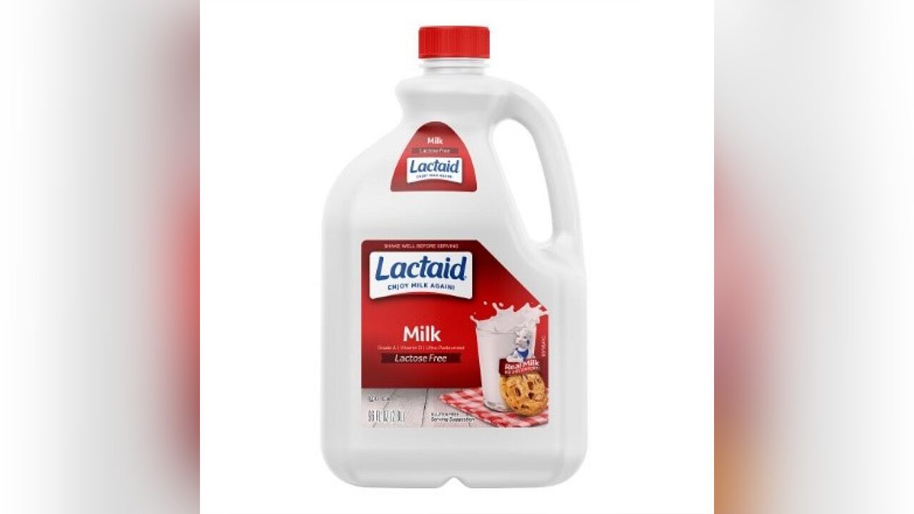 Lactaid Milk Recalled In 27 States For Potential Traces Of Almonds Not Included On Labels