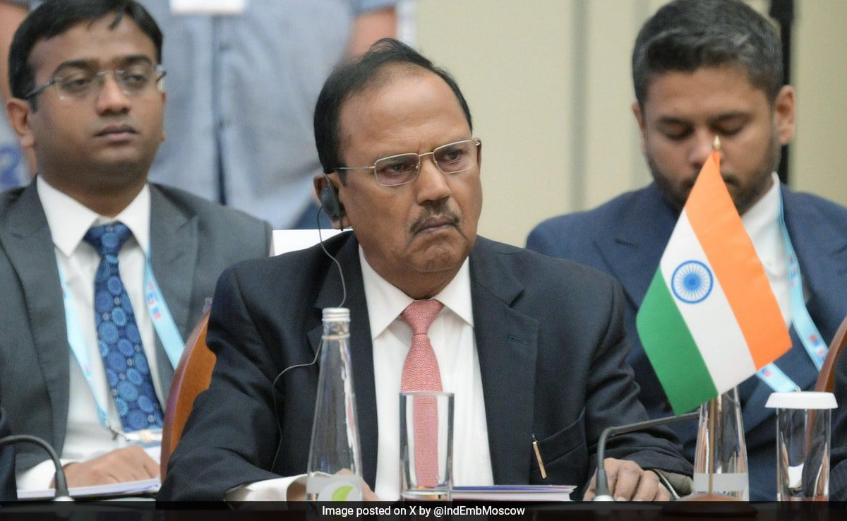 Ajit Doval Meets Top Russian Diplomat On Sidelines Of Brics Conclave