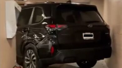 ‘you Can’t Park There’: Video Shows Suv Crashed Into Elevator Lobby At B.c. Casino
