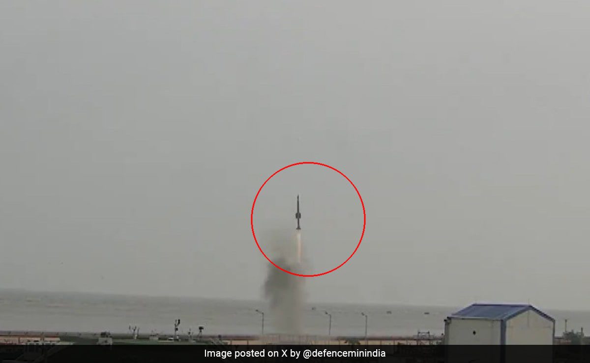 Video: India Successfully Flight Tests Surface To Air Missile