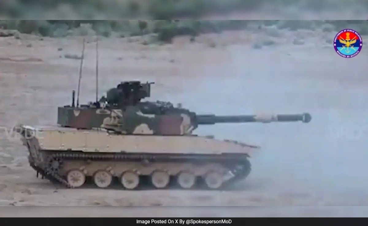India Conducts Successful Trials Of "highly Versatile" Light Tank Zorawar