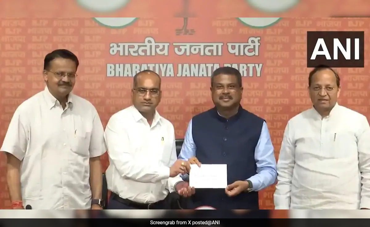 Expelled For Anti Party Activities, Ex Mp Of Naveen Patnaik's Bjd Joins Bjp