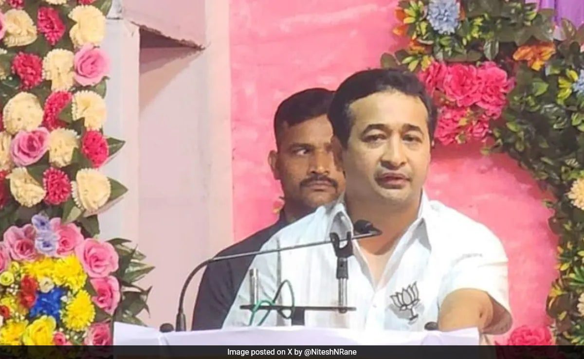 Bjp Mla Nitesh Rane's Provocative Speech Against Muslims Sparks Row
