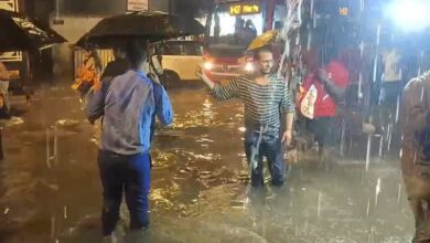 Heavy Rain In Mumbai Leaves Commuters Stranded, Some Flights Diverted