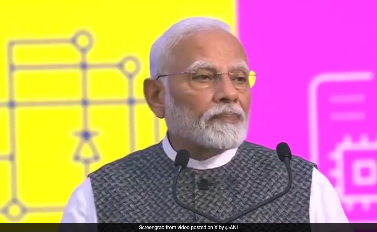 "when Chips Are Down, Bet On India": Pm Modi's Big Semiconductor Push