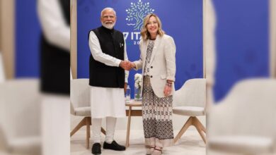 Italy Pm Giorgia Meloni Wishes Pm Modi On His 74th Birthday