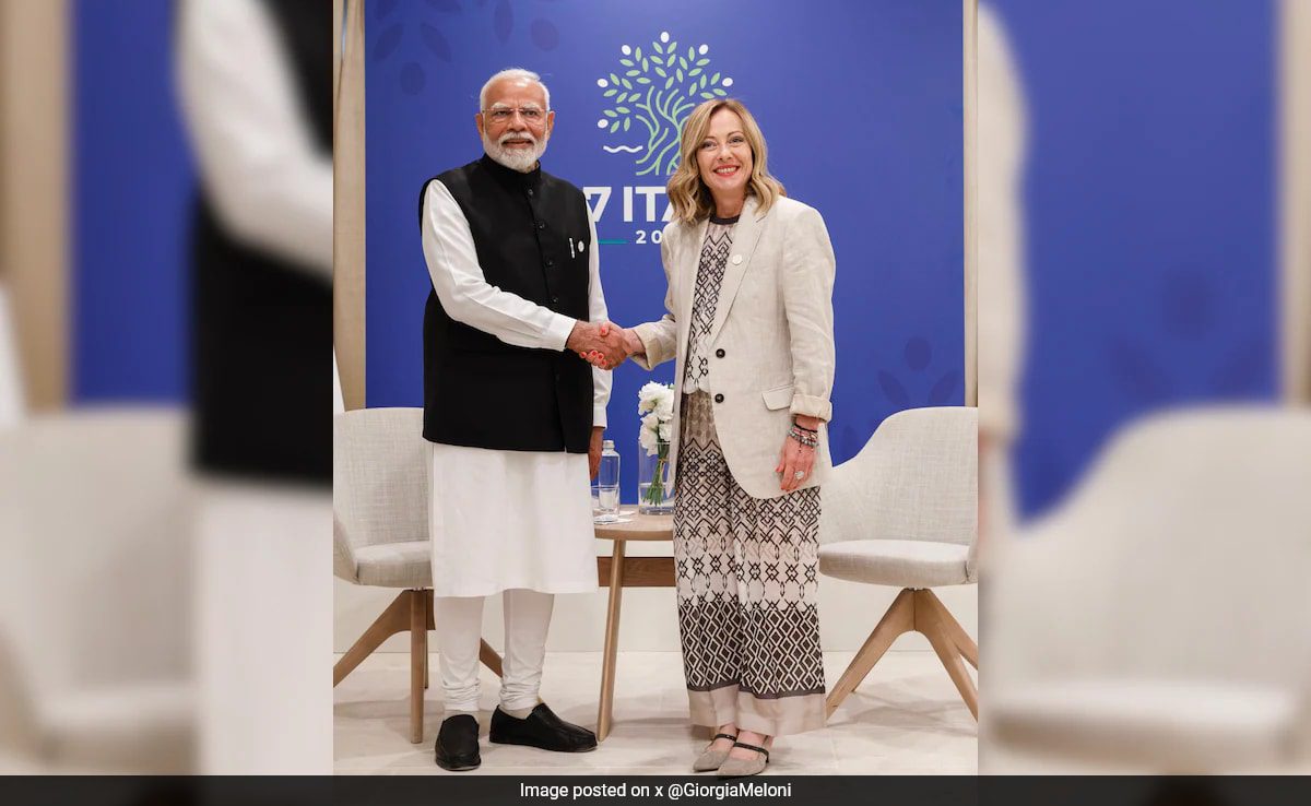 Italy Pm Giorgia Meloni Wishes Pm Modi On His 74th Birthday