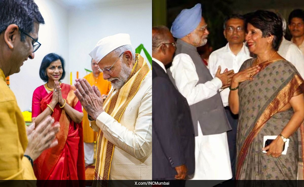 Congress' 'failure To...' Jab Amid Pm Chief Justice's Ganesh Puja Pic Row