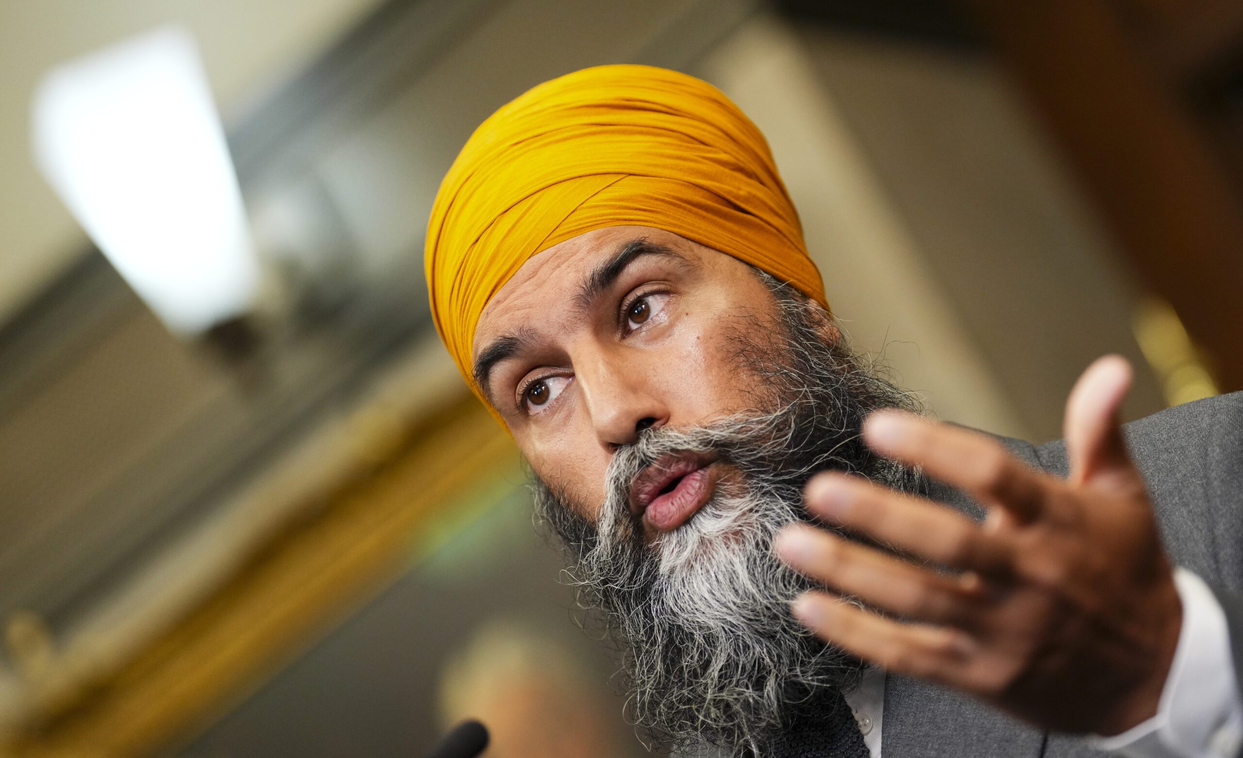 Canadians Are ‘done With Justin Trudeau,’ Singh Says
