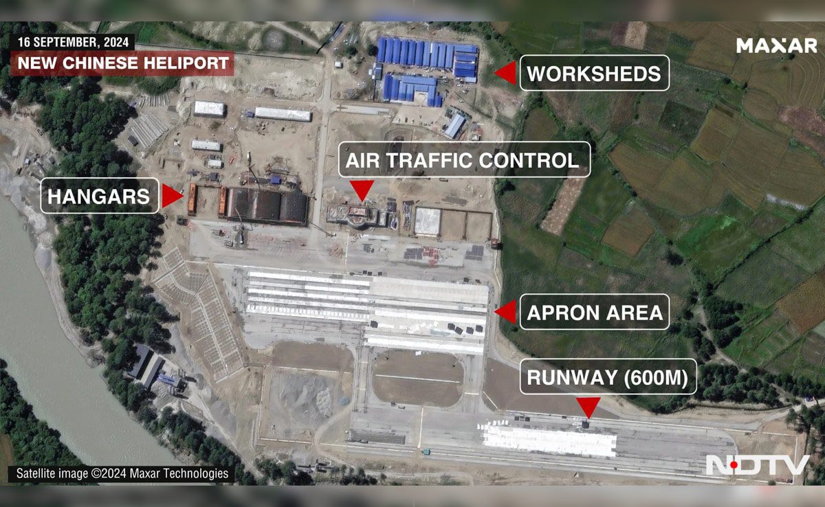 New Chinese Heliport Puts Pressure On Remote Frontier In Eastern Arunachal