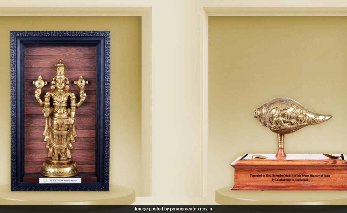 Over 600 Gifts, Mementos Received By Pm Modi Up For E Auction