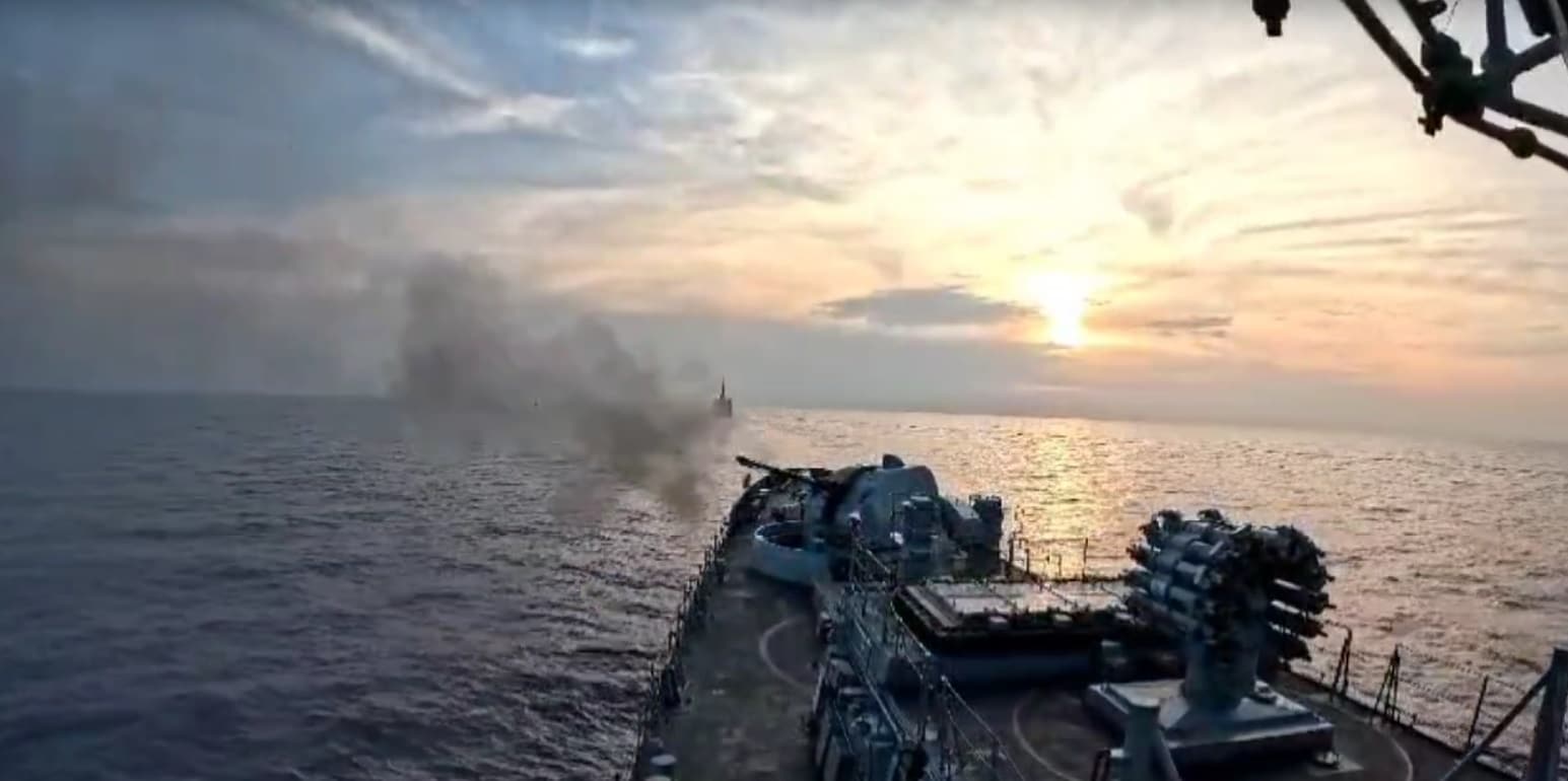 Ins Tabar, P8i Aircraft Excel In 22nd India France Naval Exercise Varuna