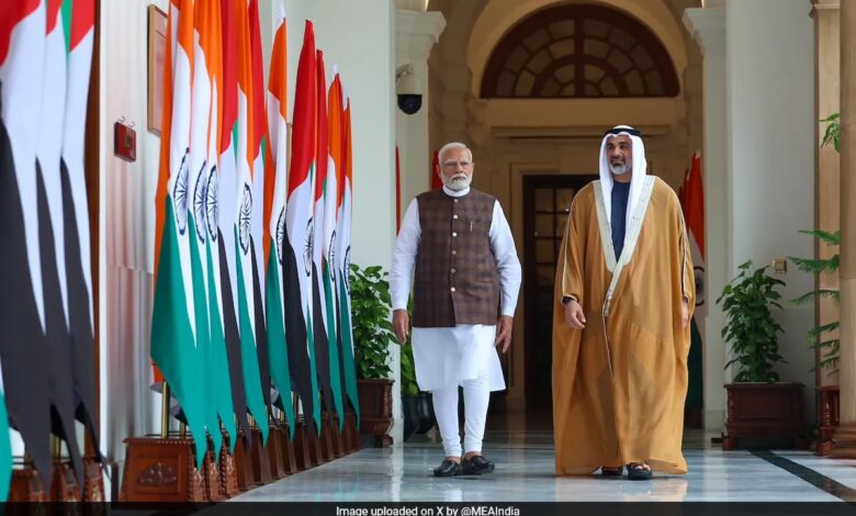 Pm Modi, Uae Crown Prince Meet In Delhi, Hold Bilateral Talks
