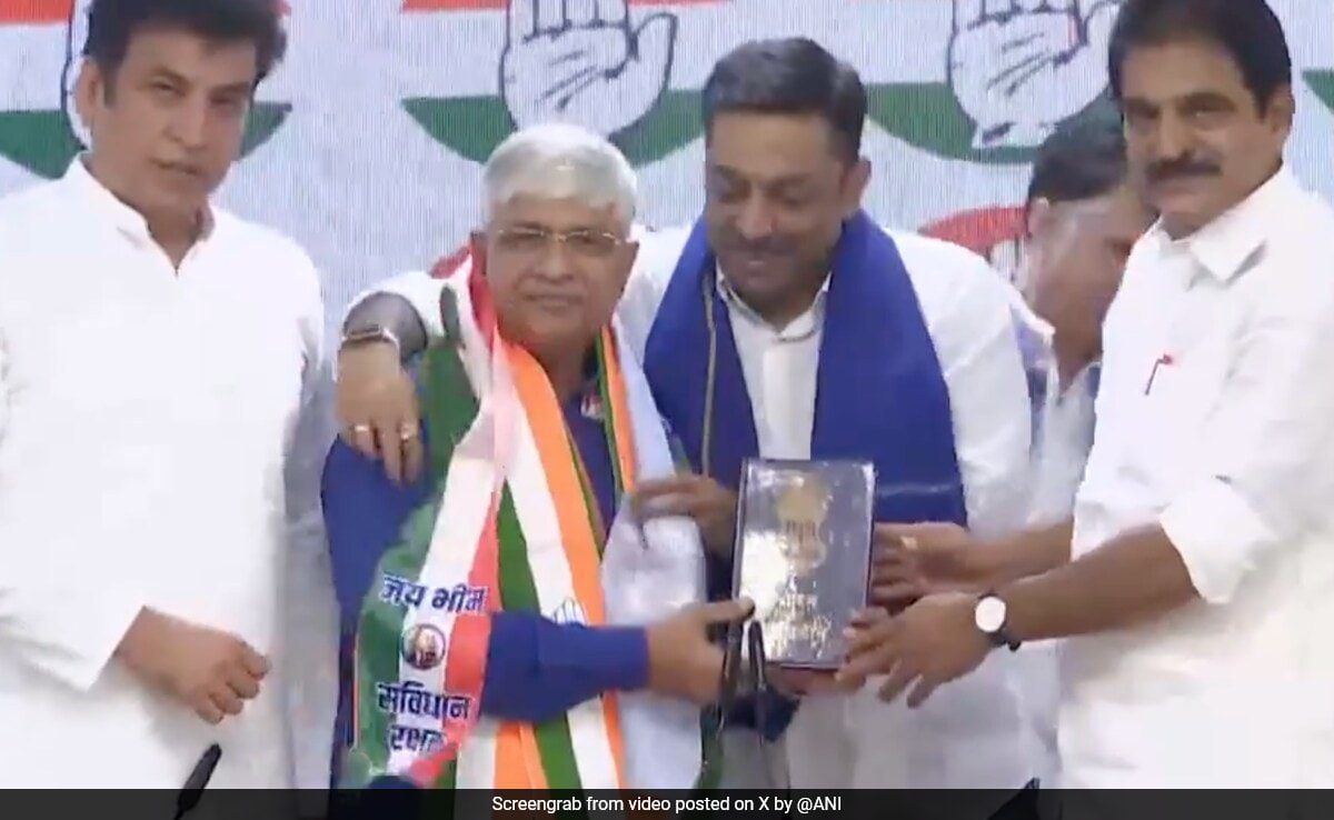 Aap Mla Rajendra Pal Gautam Joins Congress, Praises Rahul Gandhi